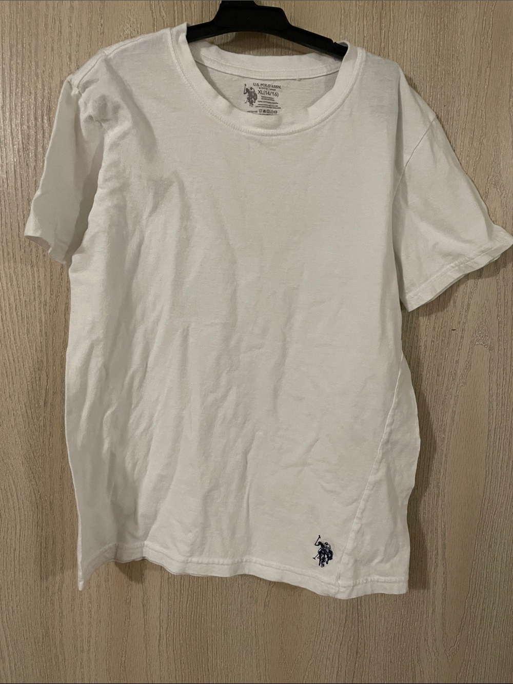 Polo by Ralph Lauren White Short Sleeve Tee with Navy Pony
